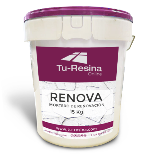 RENOVA: Mortero Cosmético para Renovación de Hormigón Impreso