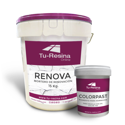 RENOVA COLOR: Solución Completa para Renovación de Hormigón Impreso