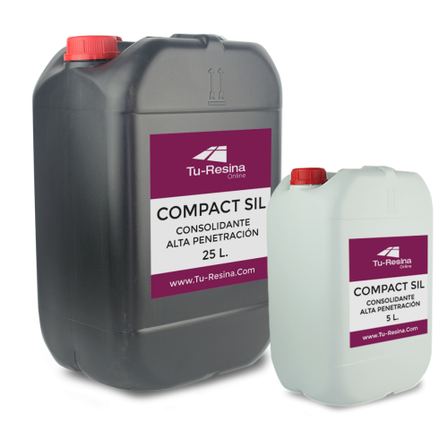 COMPACT SIL: Consolidante de Alta Penetración para Piedra y Superficies Porosas